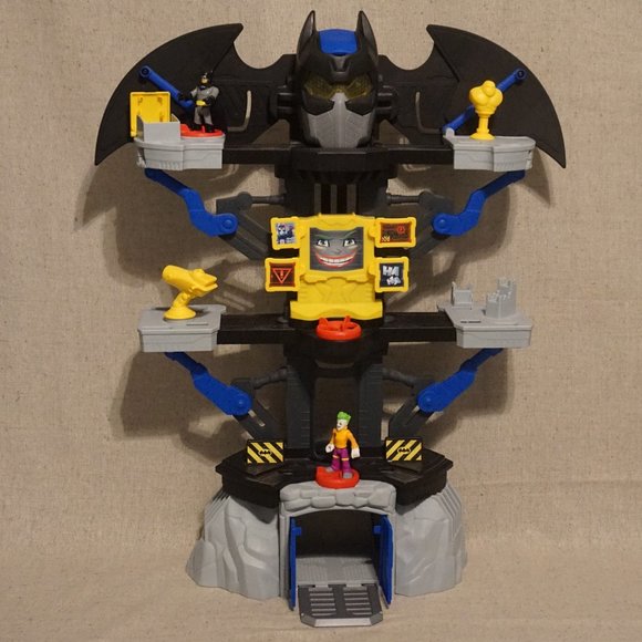 Imaginext DC Comics Batman Joker Bat Cave Tower Playset W/Figures and Accessorie - Picture 4 of 7